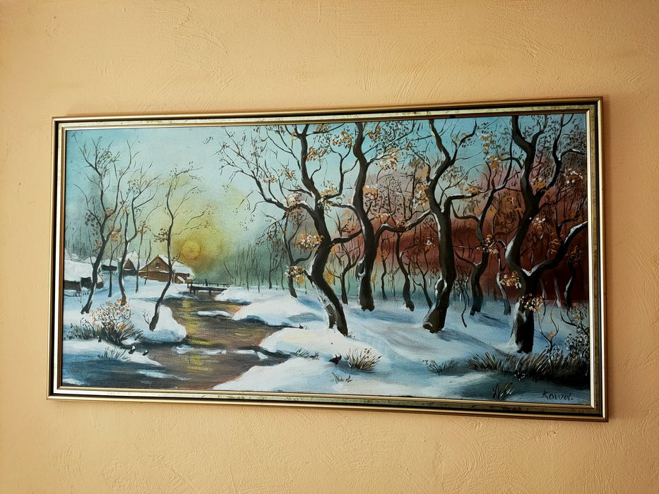 Obraz Zima 100x54 cm