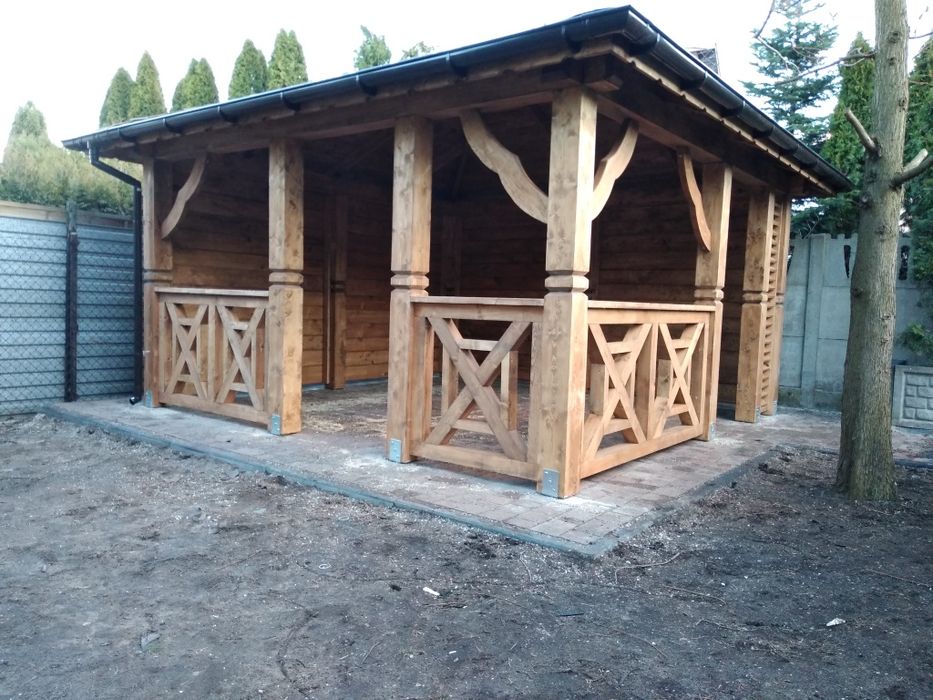 Wiaty.altanki.domki.altany.taras.tarasy 3,5x3,5m