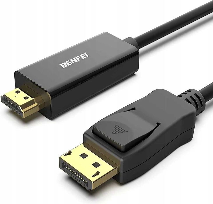 KABEL BENFEI DisplayPort na HDMI Kabel 1,8m DP HDMI