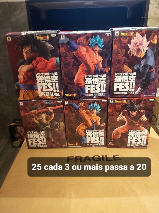 Figuras dragonball originais