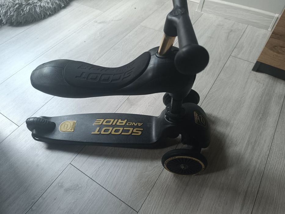 Scoot & Ride Highwaykick 1 Black&Gold
