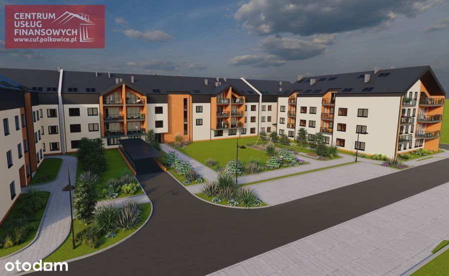 Deweloperskie 2-pok. -39,17m2, Polkowice, ul. Kak