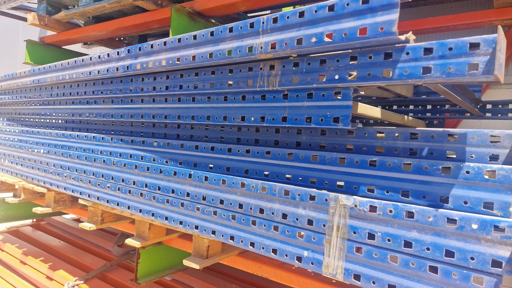 Estantes racks carga pesada bastidores travessas