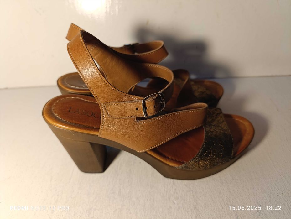 sandały skórzane Lasocki