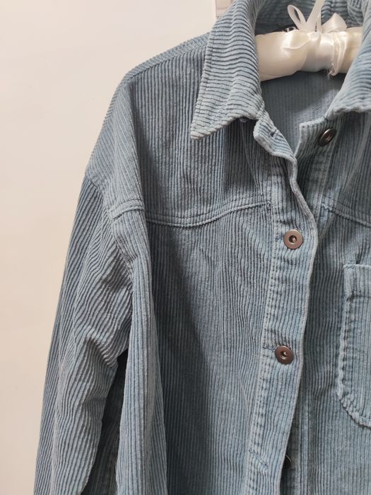 Вельветова куртка сорочка Zara р.S