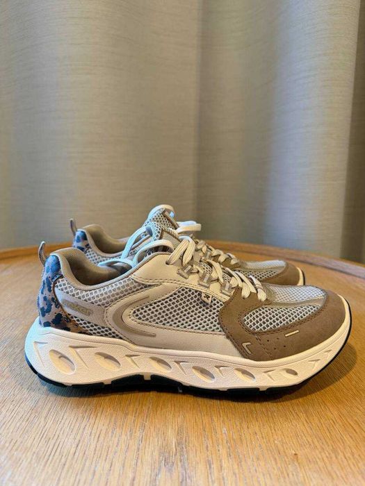 RIEKER M6501-60 beige, półbuty damskie