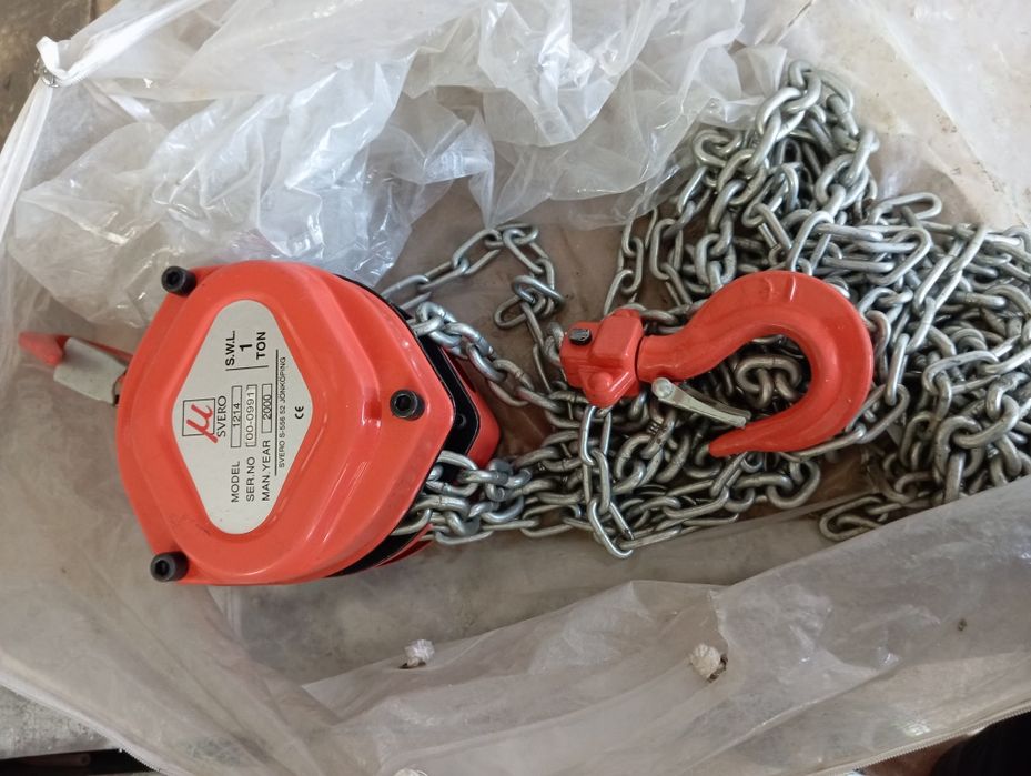 Elevador manual de corrente