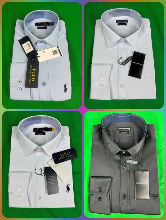 Koszula męska długi rękaw Polo Ralph Lauren Armani Nowa