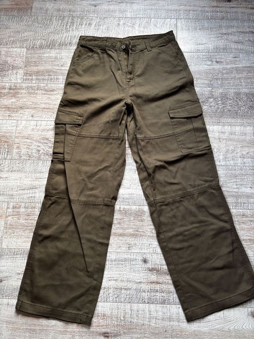 Spodnie bojówki khaki