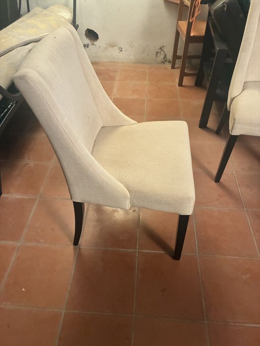 5 Cadeiras almofadadas