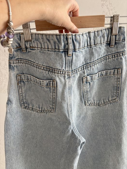 Джинси світло- блакитні 146