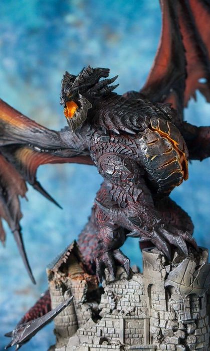 SIDESHOW DEATHWING World of Warcraft Polystone Statue RARE 862/2500