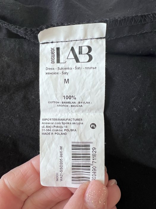 Answear Lab bawelniana sukienka nowa r.M