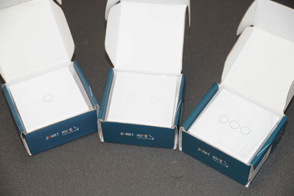 Розумний Wi-Fi сенсорний вимикач Tuya Bingoelec 1–3 клавіші