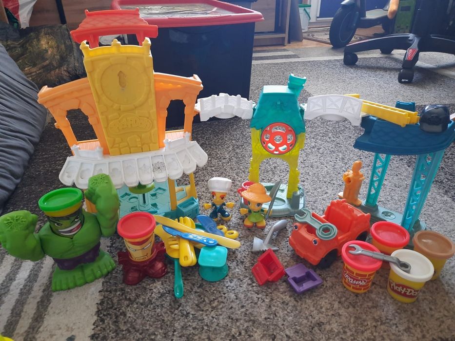 Play Doh zestaw.