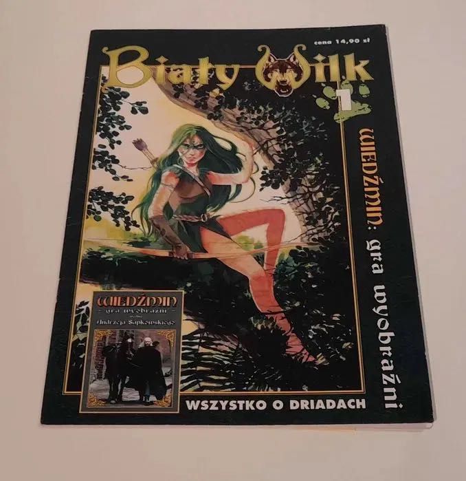 -Wiedźmin Gra Wyobraźni Biały Wilk Wszystko o Driadach Sapkowski -p200