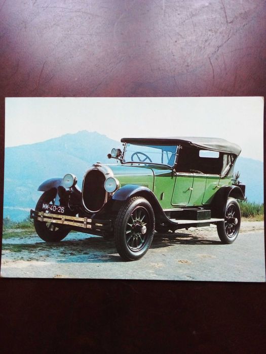 11 Postais com Automóveis Antigos do Museu do Automóvel do Caramulo.
