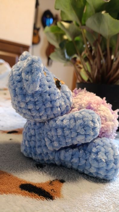 Іграшка ведмедик з сердечком, hand made