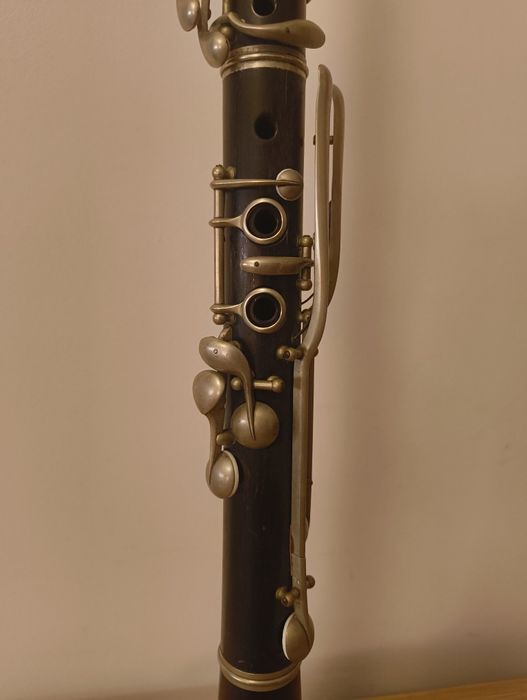 Clarinete antigo - Sistema Müller com anéis Adolph Sax