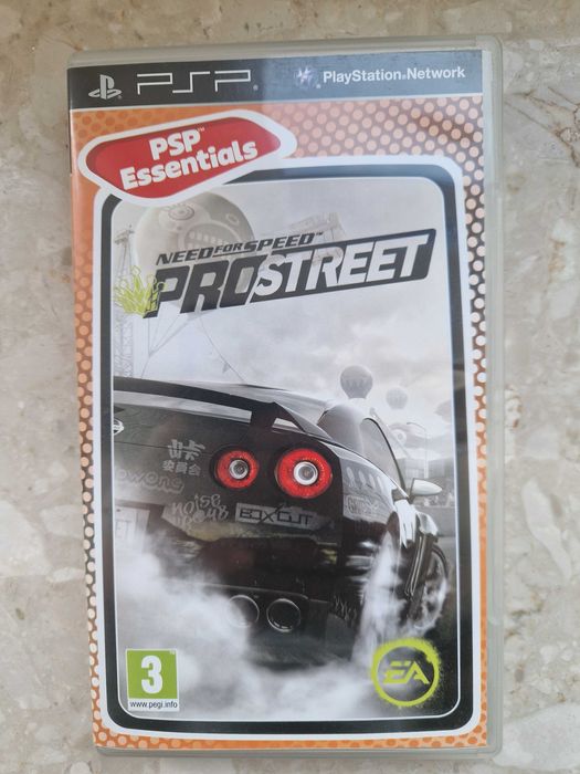 Gra na PSP "Need for speed - Pro Street"