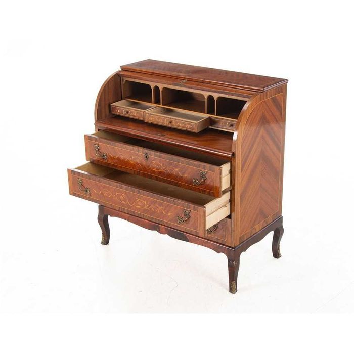 Intarsjowany sekretarzyk / biureczko