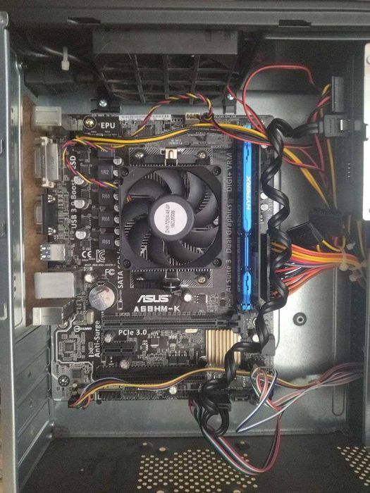 Комп`ютер Asus A68 MH-K + процесор A6 6400k+8GB +120GB ssd+320GB hdd