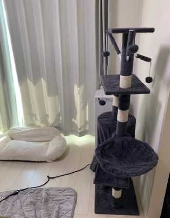 Домик для кошки с когтеточкой