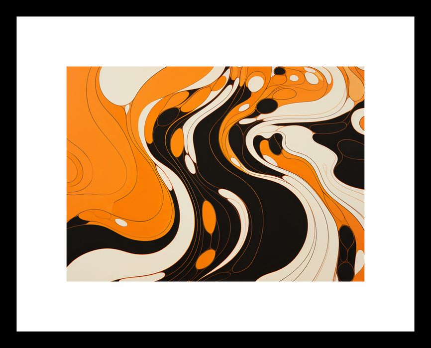 Plakat 18x13cm Tańczący Atrament