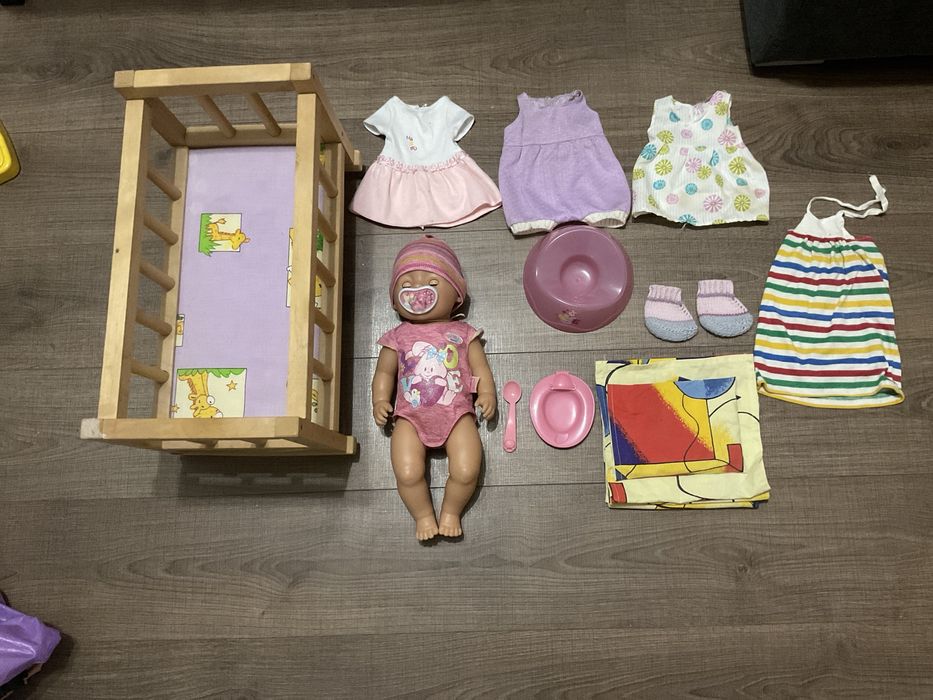 Пупс Baby Born з ліжком