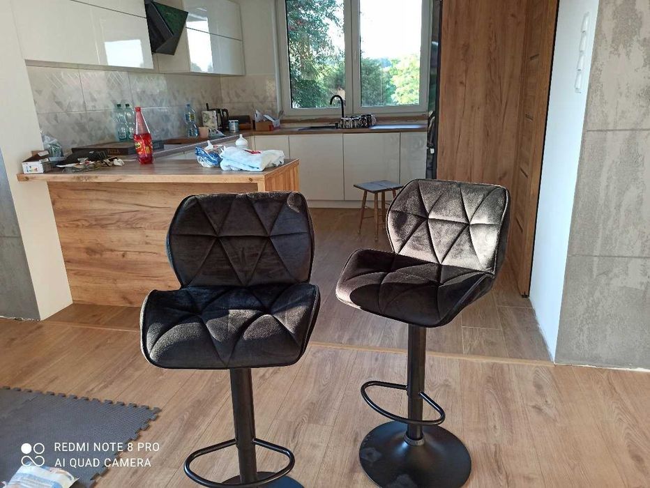 Hoker barowy Grappo Black czarny Velvet