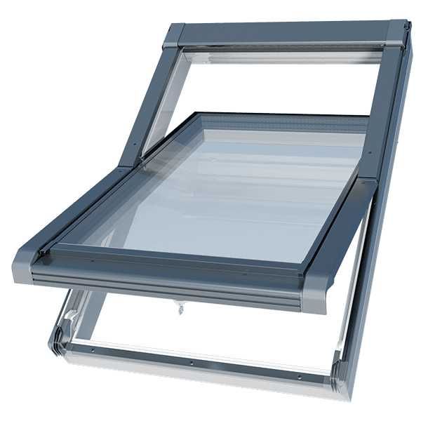 Okna dachowe OKPOL IGOV N22 (PVC) 78x118 + Kołnierze H9