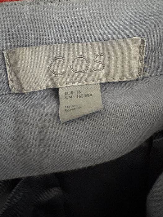 Штани брюки вовна сірі COS