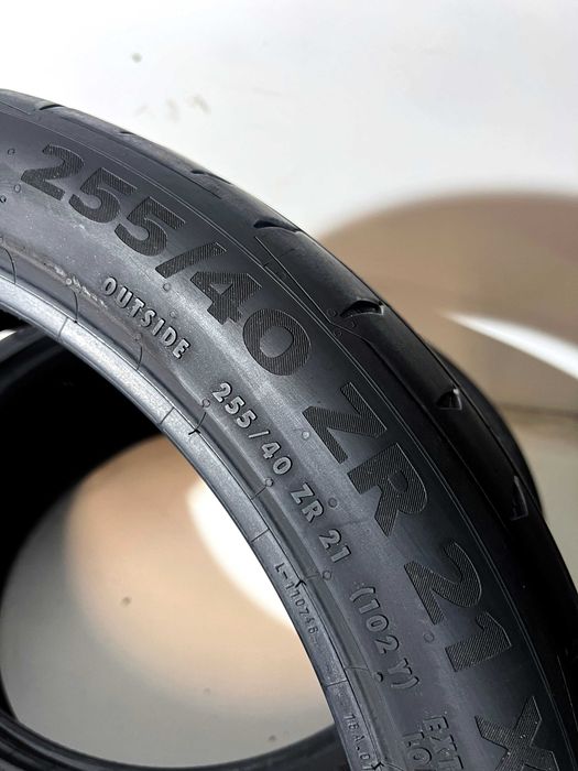 Pneus Continental Sport Contact 7 - 255/40/21 - Como NOVOS