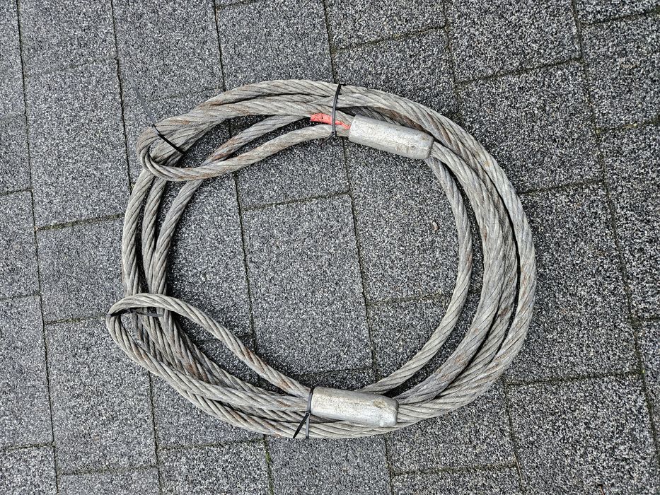 Lina stalowa holownicza 20mm 8 metrów