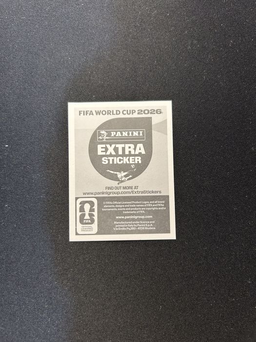Extra Sticker Salah Prata (Silver)