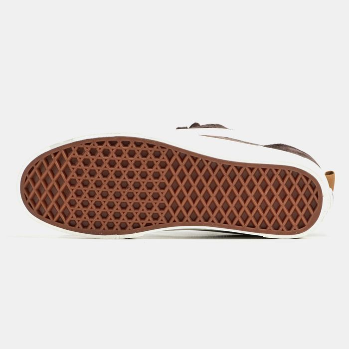 Кросівки Vans KNU Skool Brown - White premium | Кроссовки чоловічі жіночі