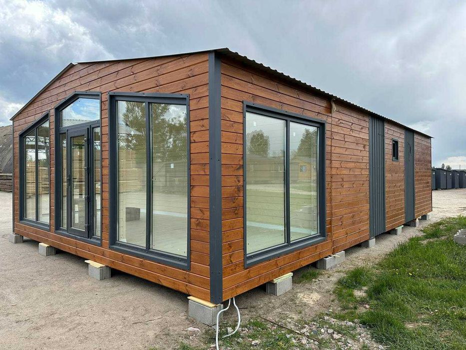 Модульний каркасний будинок, модульний будинок, дачний будинок, баня