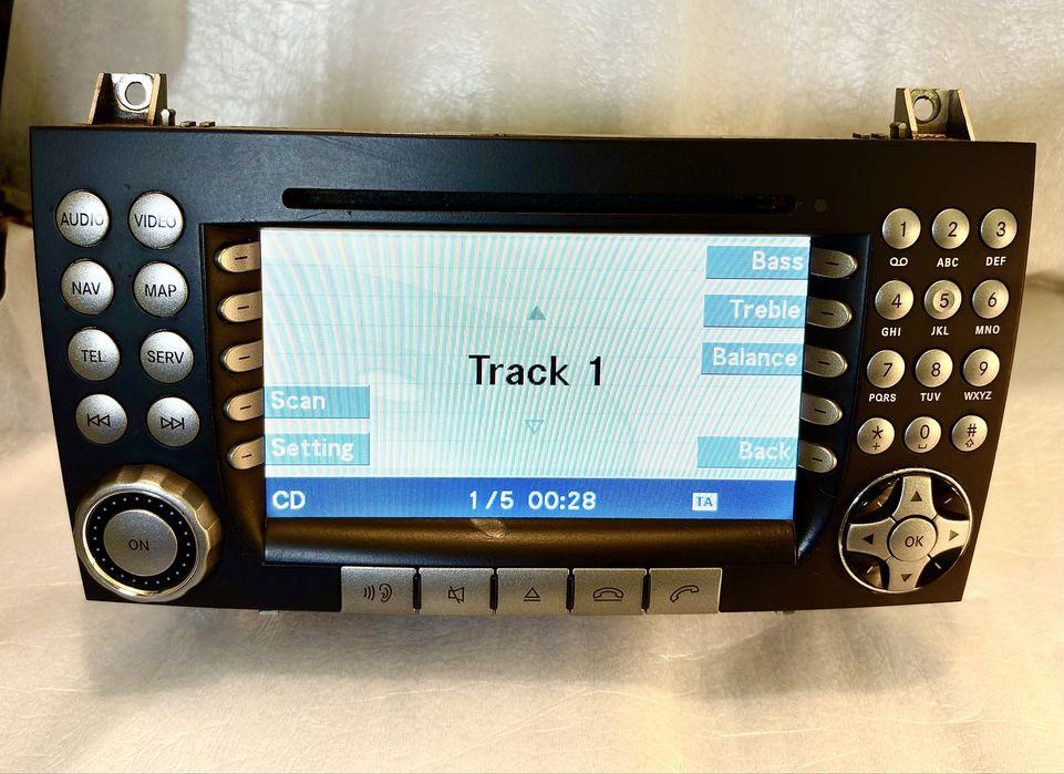 Radio Nawigacji Mercedes SLK  R171 Comand NTG1 Europa