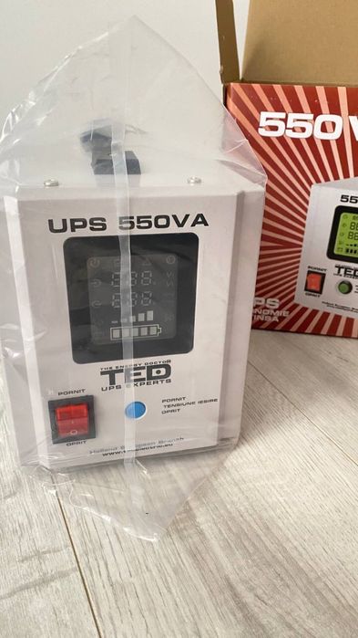 UPS для котла ДБЖ Інвертор TED 550VA/300W чистий сінус в наявності