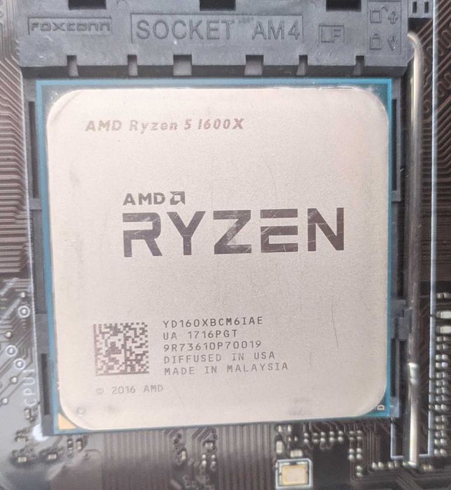 procesor ryzen 5 1600x  am4