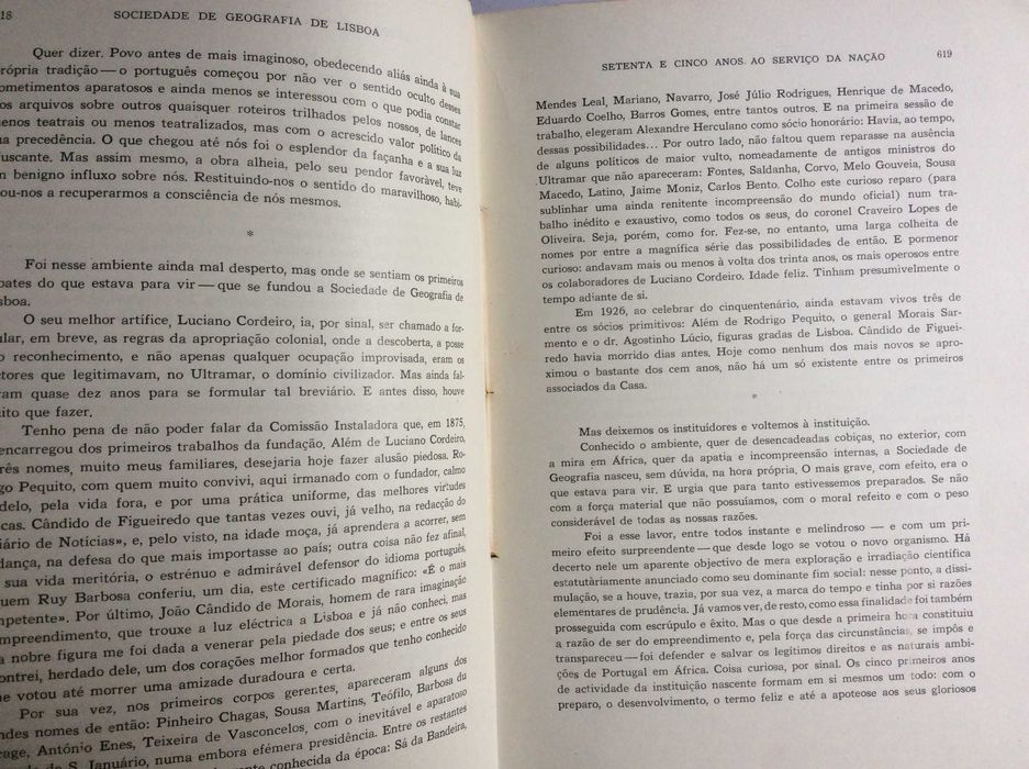 Boletim da Sociedade de Geografia de Lisboa. -  1950. Ver sumário