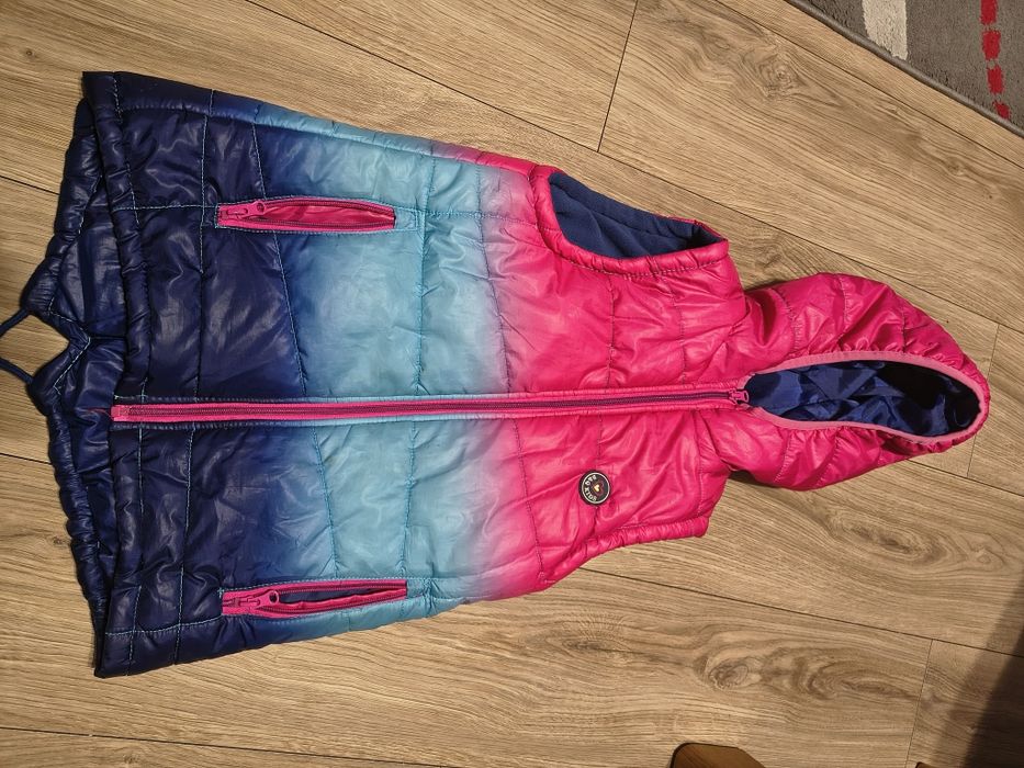 Bezrekawnik dla dziewczynek 146/152