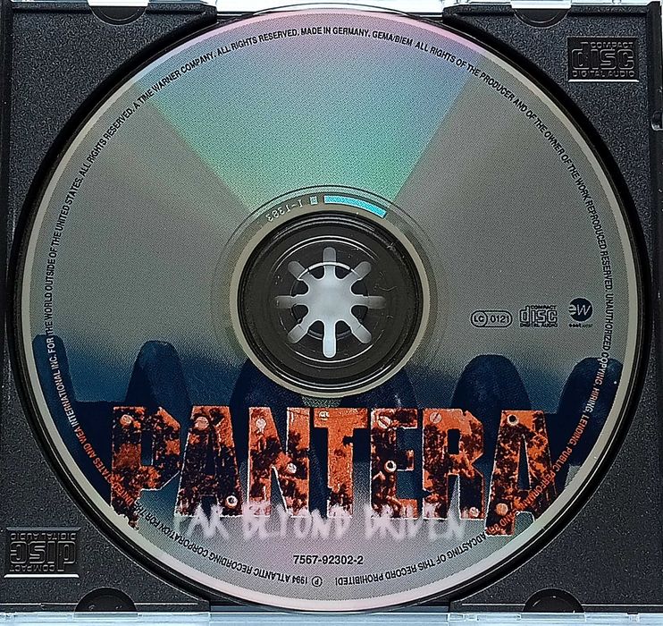 Pantera – Far Beyond Driven CD 1994 pierwsze wydanie niemieckie !