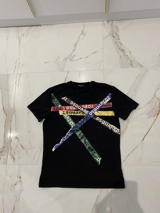 Koszulka Dsquared2 2019 cross logo