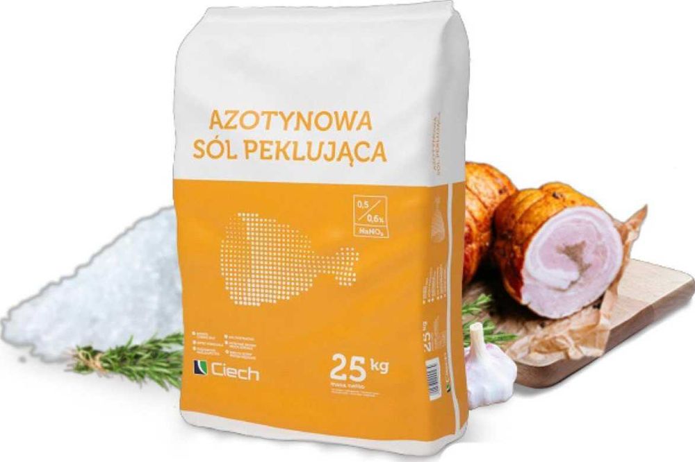 Сіль нітритна, 25 кг Польща, Ciech.
