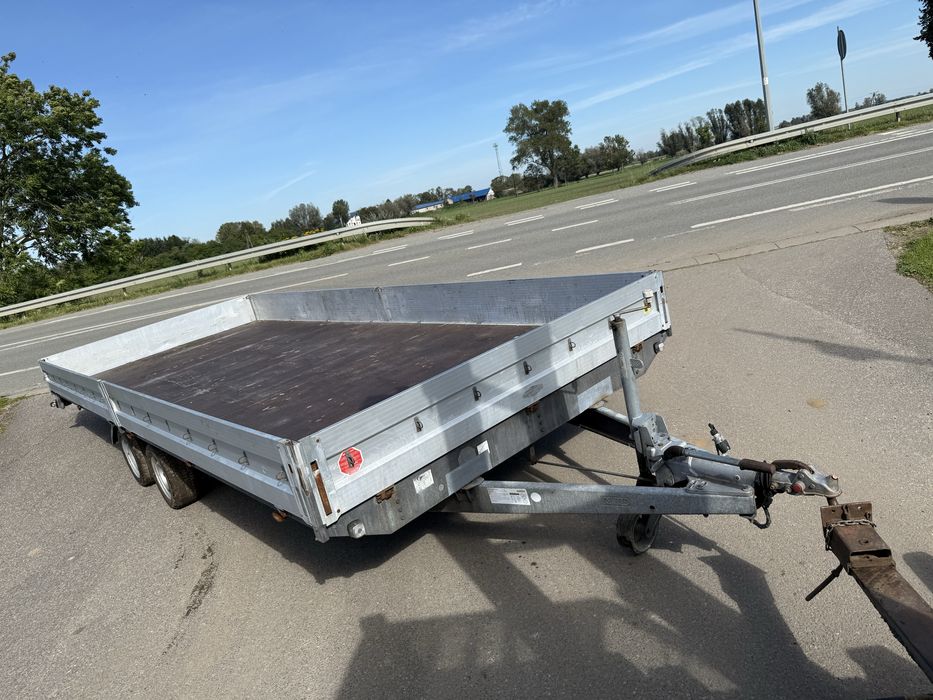 Boeckmann 6.20x2,40m dluga przyczepa skrzyniowa