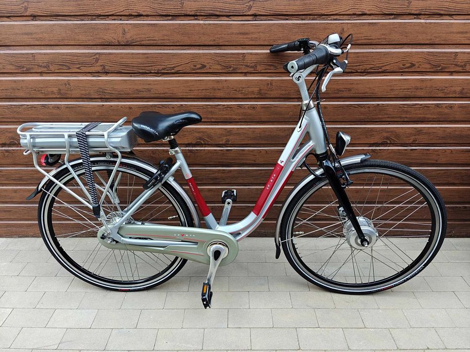 Rower elektryczny SPARTA C 3 Asystent prowadzenia 11 AH 37 V. Mocne wspomaganie 48cm. Jak nowa.
