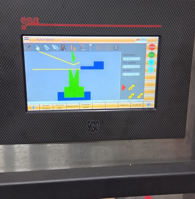 Гідравлічний Листогиб Листозгин НАСО 100тонн 3600мм