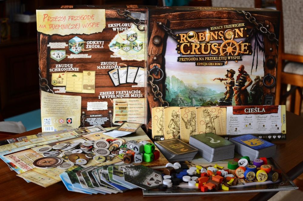 Gra planszowa Robinson Crusoe