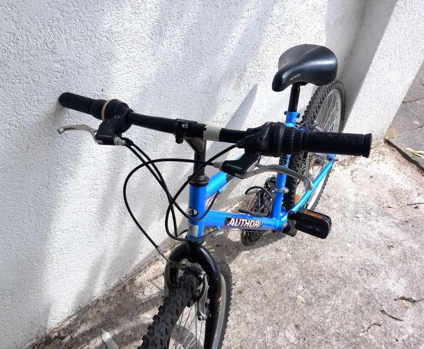 Rower górski AUTHOR 24 cali Osprzęt Shimano 18 biegów Rama stal 15” po przeglądzie